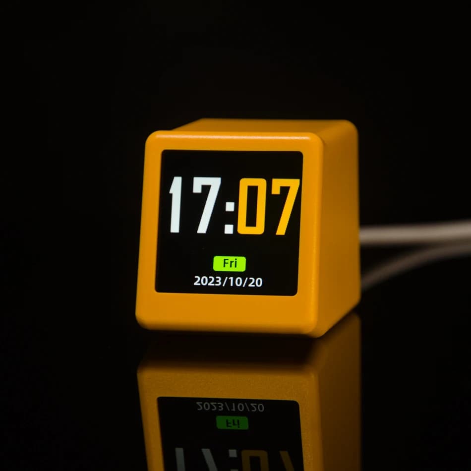 Stacja pogodowa WiFi z wyświetlaczem LED – temperatura, wilgotność i czas w czasie rzeczywistym