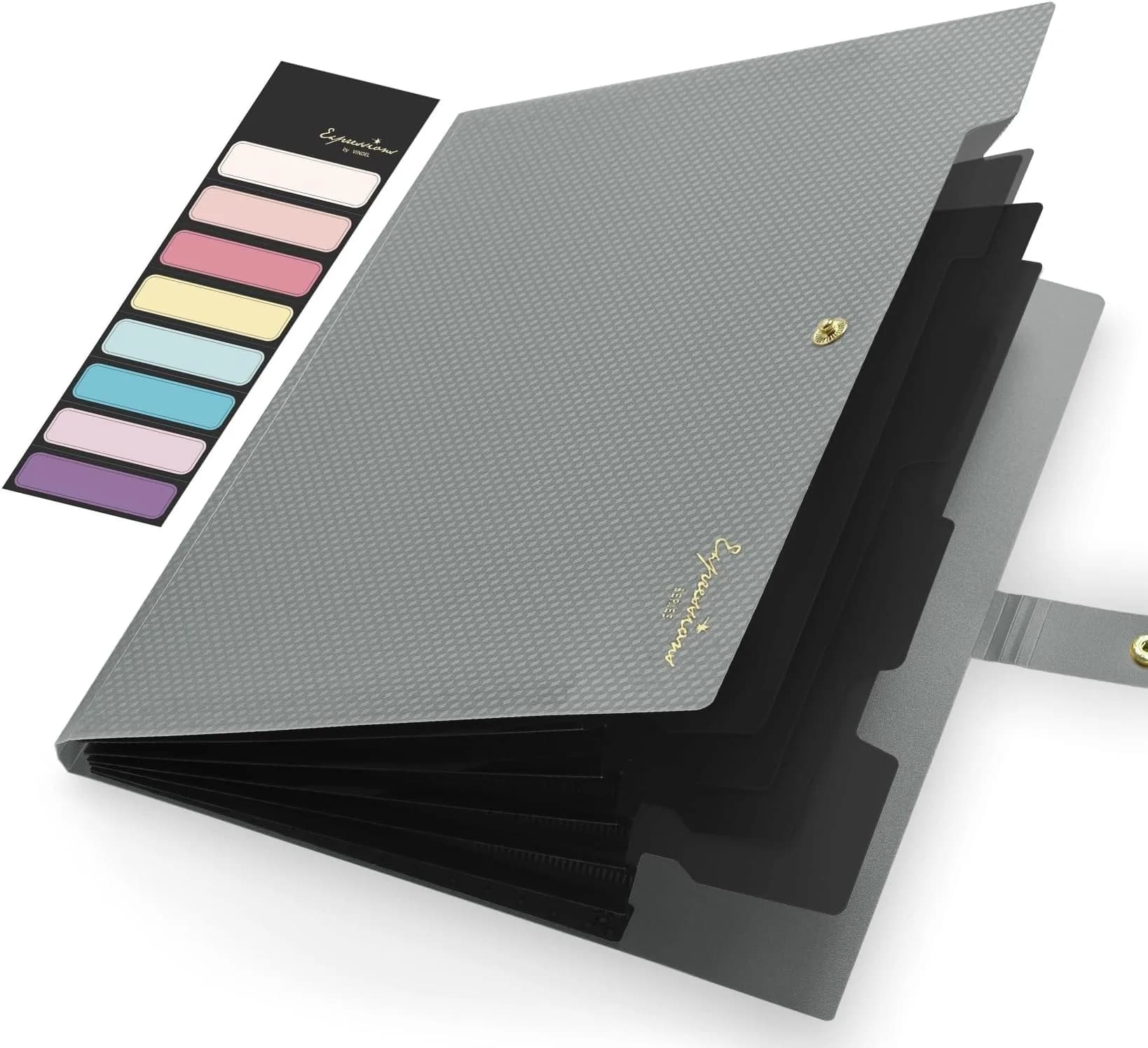 X Teczka harmonijkowa A4 – rozszerzana, lekka i wytrzymała. Prosty sposób na uporządkowanie dokumentów w domu i biurze.