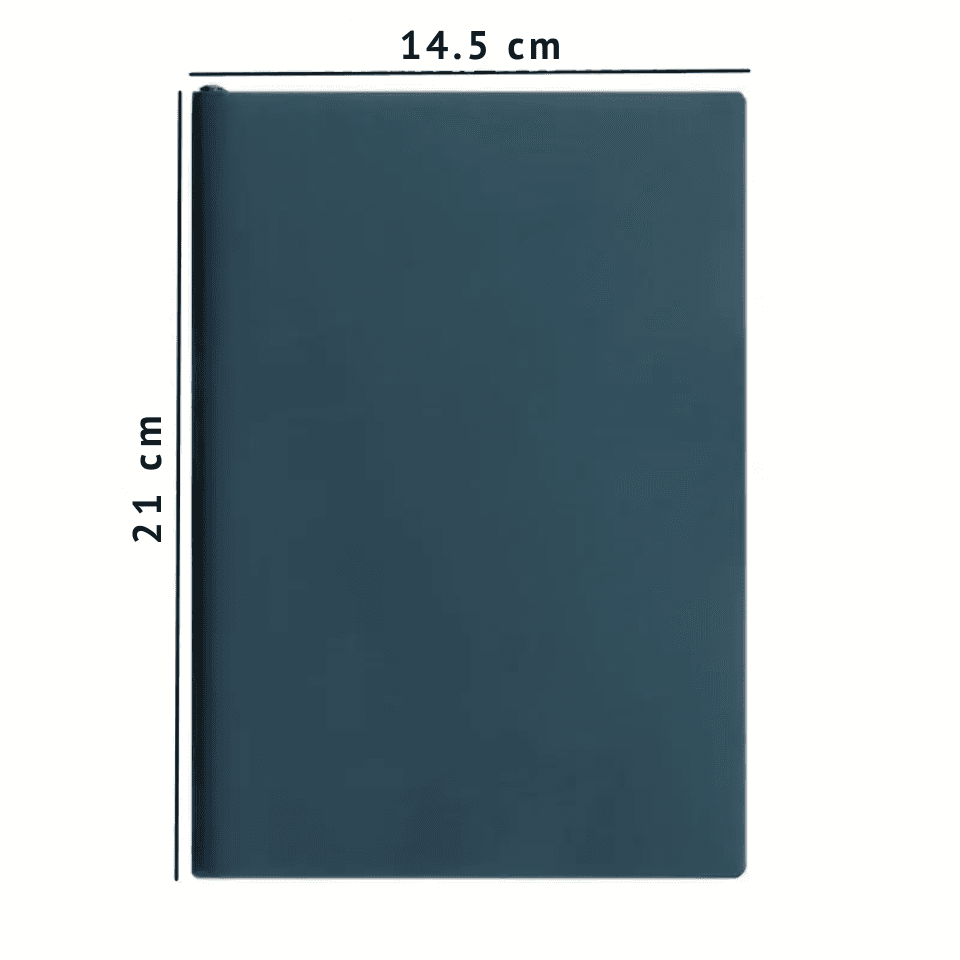 X Notatnik A5 z miękką okładką – elegancki zeszyt do pracy, planowania i codziennych notatek.