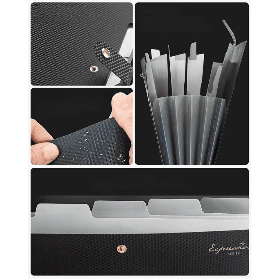 *Teczka harmonijkowa A4 – rozszerzana, lekka i wytrzymała. Prosty sposób na uporządkowanie dokumentów w domu i w biurze.